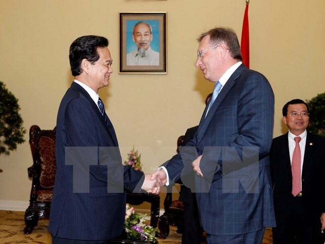 Prime Minister Nguyen Tan Dung receives Zarubezneft General Director  - ảnh 1